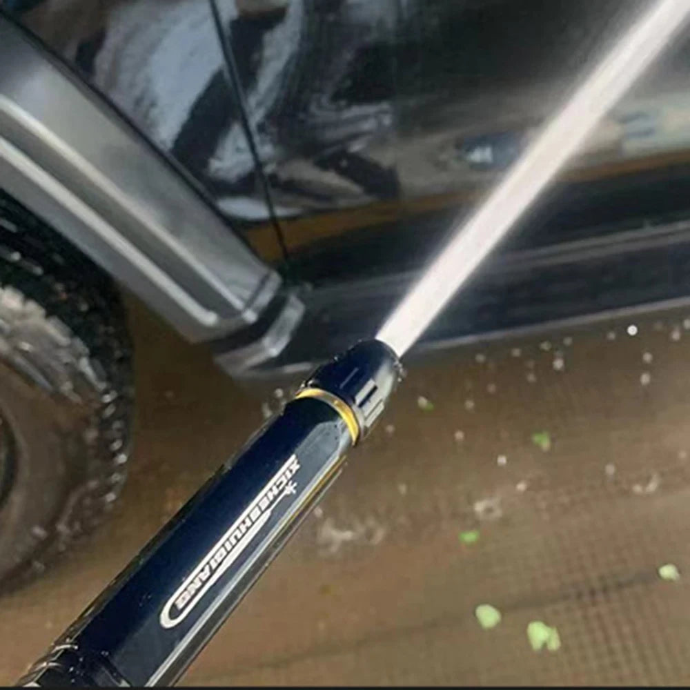 Pistola de presión para lavado de autos - uso