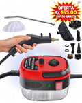 Limpiador a vapor 2500 W para cocina, baño y auto