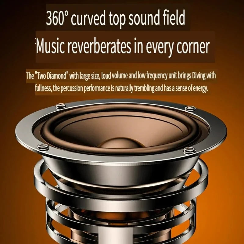 Soporte de Escritorio con Bluetooth y Altavoz
