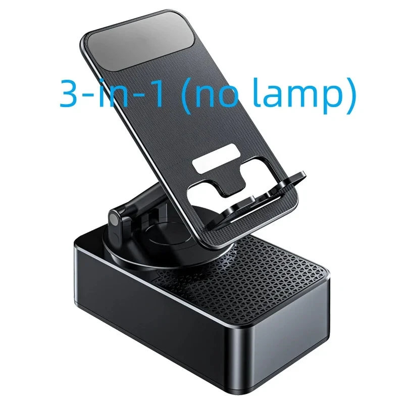 Soporte de Escritorio con Bluetooth y Altavoz